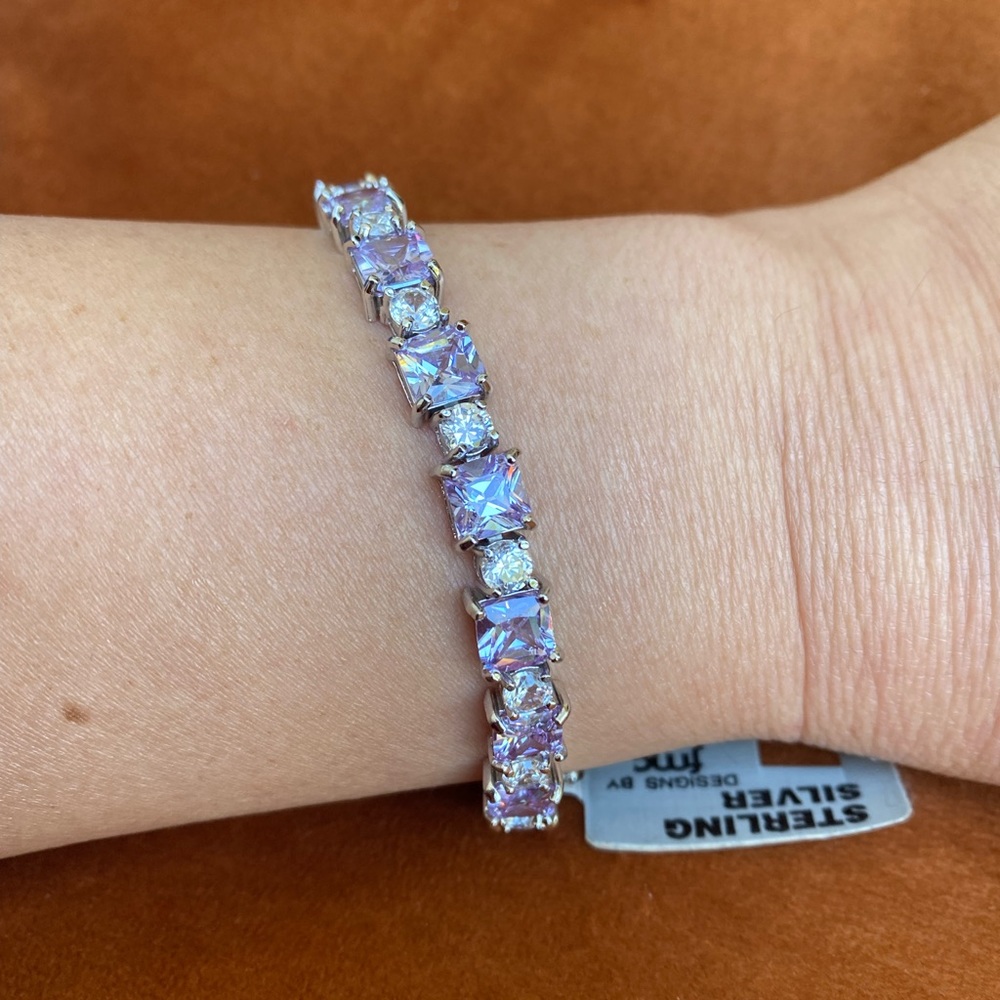 NWT Sterling silver tennis bracelet gift idea